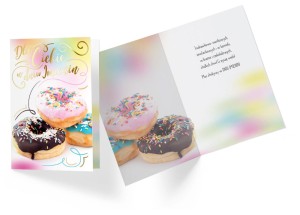 Karnet PR-247 Imieniny (pączki)