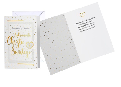 Karnet PR-184 Chrzest