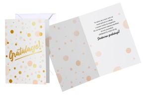 Karnet PR-185 Gratulacje 2019