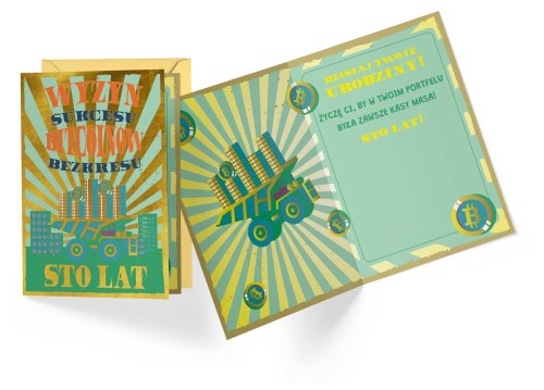 Karnet PR-406 Urodziny (bitcoiny)