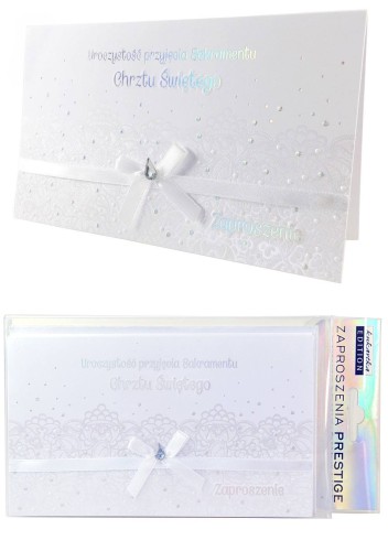 Zaproszenie ZP-013 Chrzest