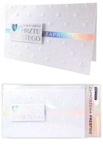 Zaproszenie ZP-015 Chrzest