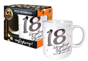 Kubek Premium Q 818 Urodziny 18