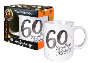 Kubek Premium Q 822 Urodziny 60