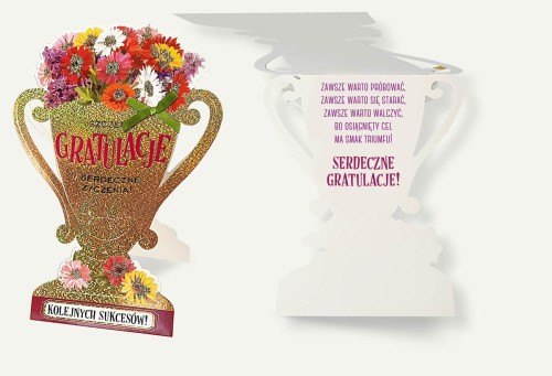 Karnet Primus 0143 Gratulacje