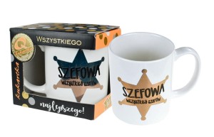 Kubek Premium Q 826 Szefowa wszystkich szefów