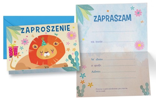 Zaproszenie ZZ-085 Lew