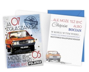 Karnet V-059 Urodziny (polonez)