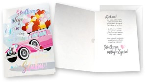 Karnet MP-0035 Ślub