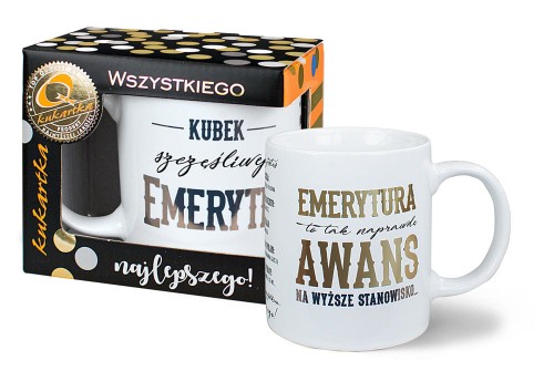 Kubek Premium Q 691 Emerytka