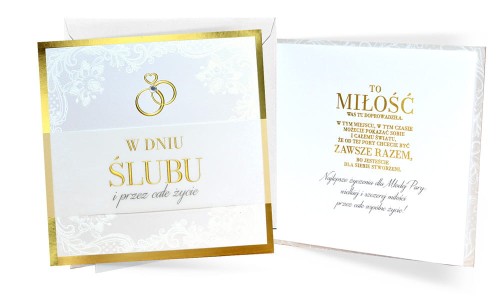 Karnet Primus 0201 Ślub
