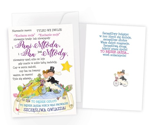 Karnet Prestige P-028 Ślub (planeta)