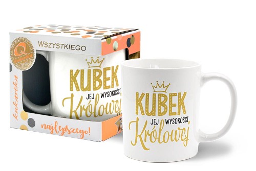Kubek Premium Q 976 Kubek Jej Wysokości Królowej