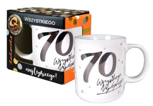Kubek Premium Q 823 Urodziny 70