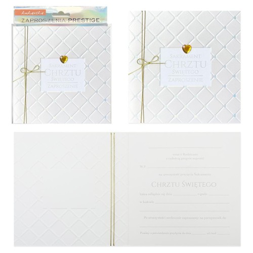 Zaproszenie ZP-046 Chrzest