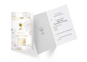 Zaproszenie PMZ-087 Komunia