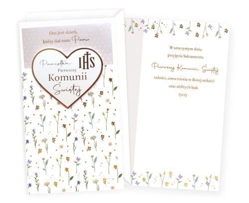 Karnet PM-298 Komunia