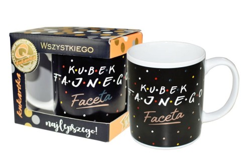Kubek Premium Q 829 Kubek fajnego faceta