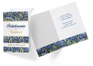 Karnet Q-149 Podziękowania za współpracę