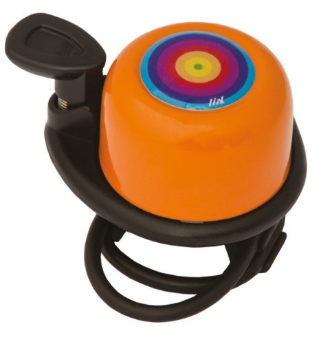 Dzwonek tęcza mała pomarańczowa