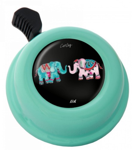 Dzwonek słonie turkusowe