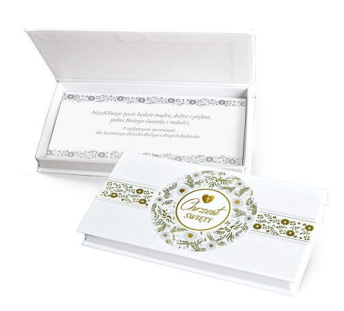 Pudełko ozdobne na banknoty MB-003 Chrzest