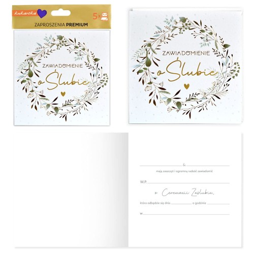 Zawiadomienie PMZ-131 Ślub