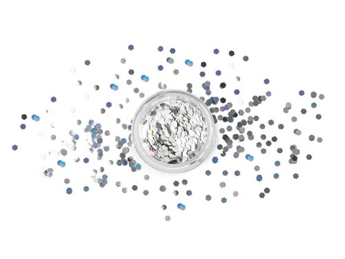 Brokat do twarzy i ciała, 3g, holograficzny