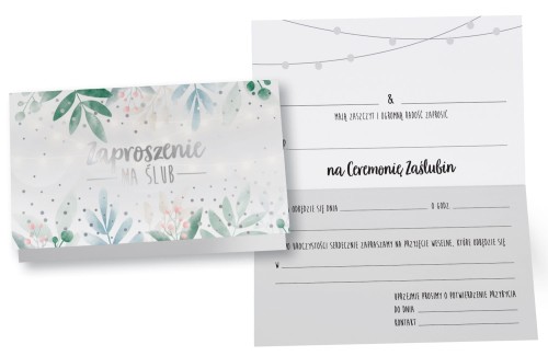 Zaproszenie PMZ-081 Ślub