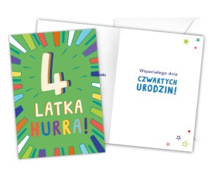 Karnet LKL-005 4. urodziny