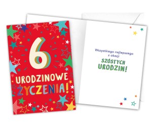 Karnet LKL-007 6. urodziny