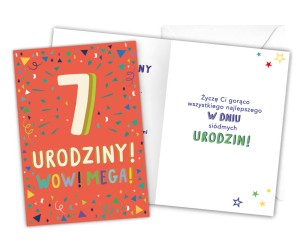 Karnet LKL-008 7. urodziny