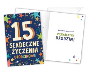 Karnet LKL-016 15. urodziny