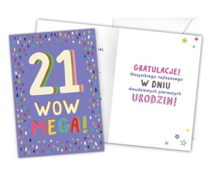 Karnet LKL-023 21. urodziny