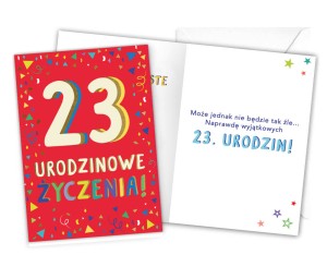 Karnet LKL-025 23. urodziny