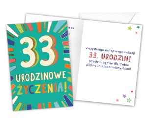 Karnet LKL-036 33. urodziny