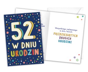 Karnet LKL-057 52. urodziny