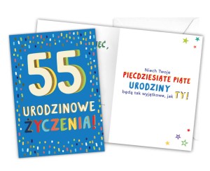 Karnet LKL-060 55. urodziny