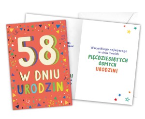 Karnet LKL-063 58. urodziny