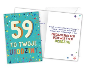 Karnet LKL-064 59. urodziny