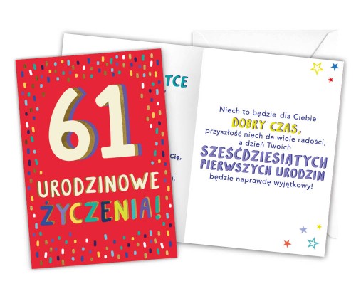 Karnet LKL-067 61. urodziny