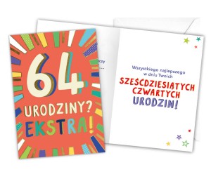 Karnet LKL-070 64. urodziny