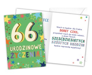 Karnet LKL-072 66. urodziny