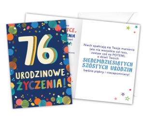 Karnet LKL-083 76. urodziny