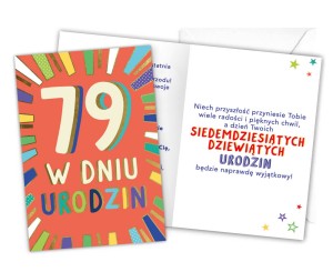 Karnet LKL-086 79. urodziny