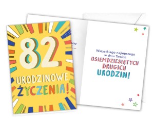Karnet LKL-090 82. urodziny