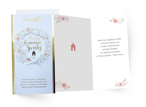 Karnet PM-072 Komunia