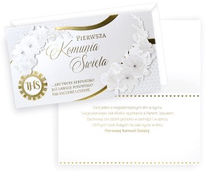 Karnet PM-292 Komunia