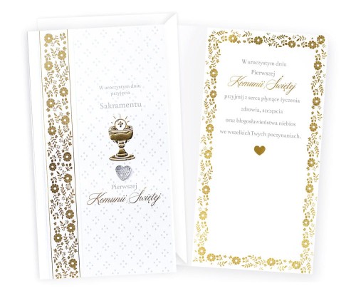 Karnet PM-293 Komunia