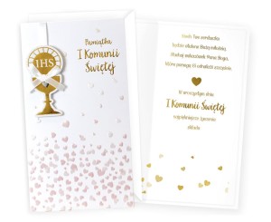 Karnet PM-296 Komunia